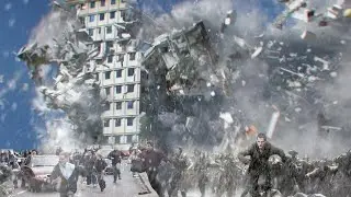 Апокалипсис в Европе! Ужасная буря и порывы ветра разрушают города! Берлин в трауре!
