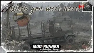 🌲 Spintires: MudRunner 🌲 - Crane Operator | Head to Head Challenge #5 |