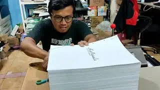 Cara Jilid Buku Super Tebal, Dijahit Pakai Benang