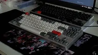 Baionlenja Bias r2 - Cherry MX2A Blacks on Aluminum plate Sound test
