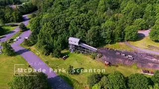 Peaceful Early Morning Flight over McDade Park