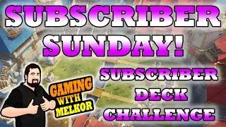 Subscriber Sunday Deck Spotlight | Lava Hound Deck | Alpha Cow Deck Spotlight | GamingWithMelkor