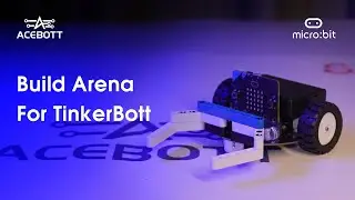 ACEBOTT QD108 Football Arena Kit for Micro:bit TinkerBot Car: App Control | DIY Robot Assembly