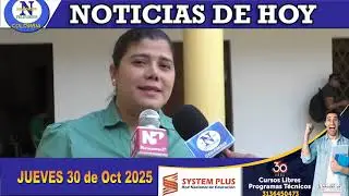 Noticias de Popay&aacute;n, Cauca y Colombia, jueves 30 de Octubre de 2025.