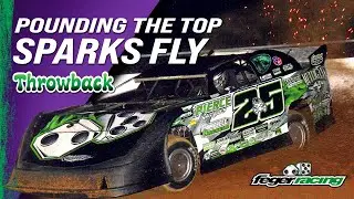 Pounding the Top Side - to grab the win at Kentucky Lake Motor Speedway's March Madness in 2009.