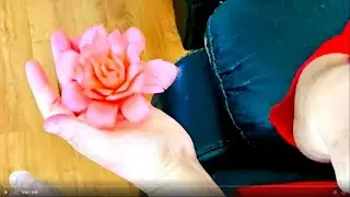 How to make flower with Horse radish