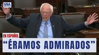 Bernie Sanders en el Senado: un llamado a renovar el sueño americano | USA EN VIVO 🔴