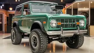 1969 Ford Bronco Sport Supercharged | Classic Icon Reimagined with Modern Power
