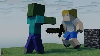 1st minecraft animation