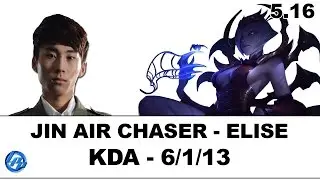 Jin Air Chaser - Elise jungle - Kr SoloQ