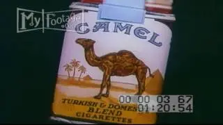 1940s Technicolor Used in Advertising to Sell Cigarettes