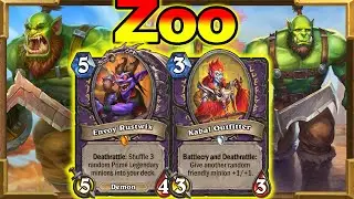 The Metabreaker Zoo Warlock Deck is Here! Cheap, Good & Fast! Barrens New Decks | Hearthstone