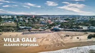 Gale Beach, Algarve Portugal in 4K | A Coastal Paradise