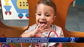 Omaha boy diagnosed with rare 'Childhood Alzheimer's' disease