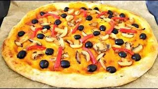 Cum să pregătești o Pizza de Post Delicioasă cu ingrediente simple! Reteta usoara