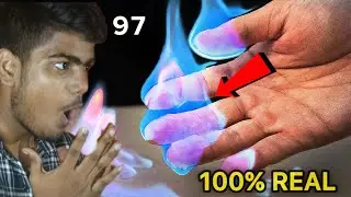 100% real Fire on hand experiment. || by Chandan sah tutorials.