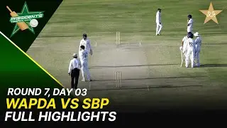 Full Highlights | WAPDA Vs SBP | President Trophy | 2025-26 | Day 3 | PCB | M2Y1H