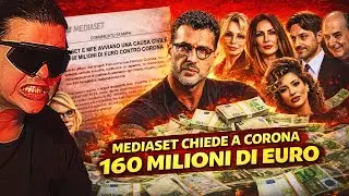 Mediaset chiede a Fabrizio Corona 160 Milioni di Euro di danni per Falsissimo