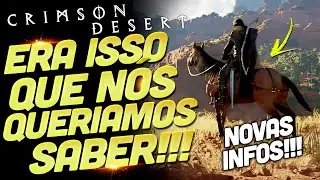 NOVAS INFOS!!! OTIMIZAÇÃO MÁXIMA AGORA, CHEGA DE PARTICULAS E O PORQUE DOS ROBÔS EM CRIMSON DESERT