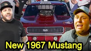 Street Outlaws Star Justin Swanstrom Building A New 1967 Mustang Racecar No Prep Kings