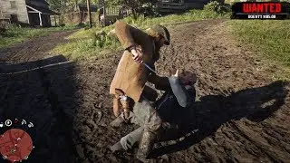 Red Dead Redemption 2 - Massive WANTED Battle For Survival (RDR2 2018) PS4 Pro