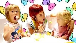 Ich hei&szlig;e Bianca auf Deutsch. Kochen mit Bianca und Mama. Video f&uuml;r Kinder