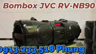 Cassette JVC RV-NB90- B đời mới nhất, đủ cổng kết nối, di chuyển dễ d&agrave;ng | 0913.233.518