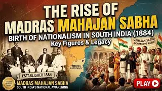 Unveiling the Legacy: The Madras Mahajan Sabha and India's Socio-Political Awakening