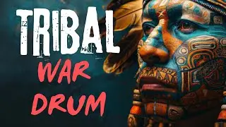 Tribal War Drum Ethno-Techno Mix | A Rhythmic Fusion Journey 🎶