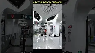 БЕЗУМНОЕ метро в Чэнду, Китай 🇨🇳