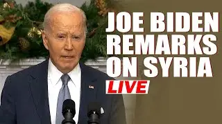 Breaking News: Biden speaks on Syrian regime falls | Assad reaches in Russia I USA I  I Syria rebel