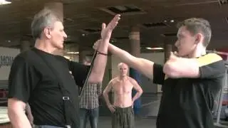 Combat Kali Samara. Семинар 27.04.2014. Техника работы с палкой и отбора палки.