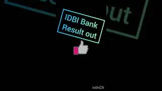 IDBI Bank Result Out
