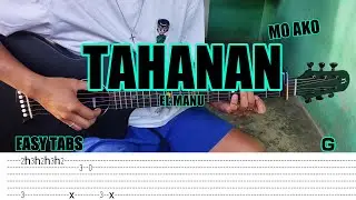 Tahanan - EL Manu - Fingerstyle Guitar (Tabs) Chords Lyrics