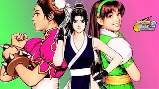 Capcom VS SNK: 2001 - Chun-Li, Mai Shiranui, Athena Ranked Matches