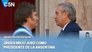 JAVIER MILEI juró como PRESIDENTE de la ARGENTINA