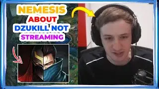 Nemesis About DZUKILL NOT STREAMING Beacuse of Him 👀