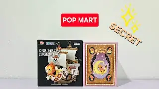 POP MART TWINKLE TWINKLE LIGHT UP SERIES SCENE & ONE PIECE THE GRAND LINE SERIES VEHICLE UNBOXING 