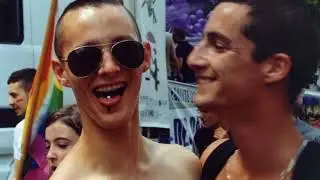 Paris France Gay LGBTQIA+Pride The pictures from 35mm film 2012