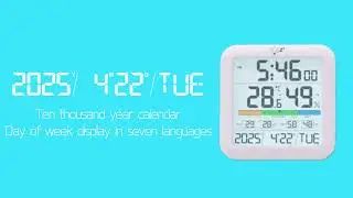 New thermo-hygrometer