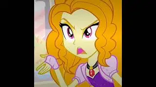 Adagio Dazzle. #shortsvideo #edit #mlp #rainbowrocks #eg