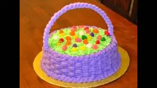 colorful-jelly-bean-sweet-cake by  