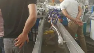 TPU air duct hose extrusion machine