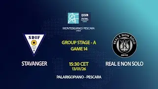 Futsal 2026 | Men | GROUP A | GAME 14 | STAVANGER vs REAL E NON SOLO