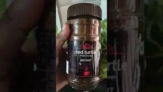 Red turtle instant coffee powder #coffeelover #coffee
