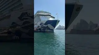 Круизный лайнер Discovery Princess в Сиднее 🚢 Потрясающие моменты экскурсии по кораблю #круиз #pr...