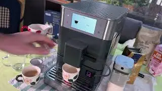 How to make coffee crema using Pre-Ground coffee KitchenAid Automatic coffee machine KF8, KF7, KF6
