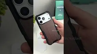Smartish Gripzilla MagSafe Case for iPhone 17 Pro Unboxing (Walnut Woods)