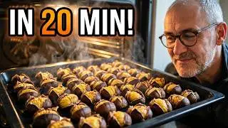 Maronen zubereiten (schnell) Maronen im Backofen r&ouml;sten Maronie einfach zubereiten