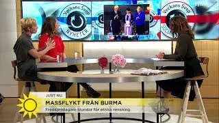 Fredspristagare blundar f&ouml;r etnisk rensning - Nyhetsmorgon (TV4)